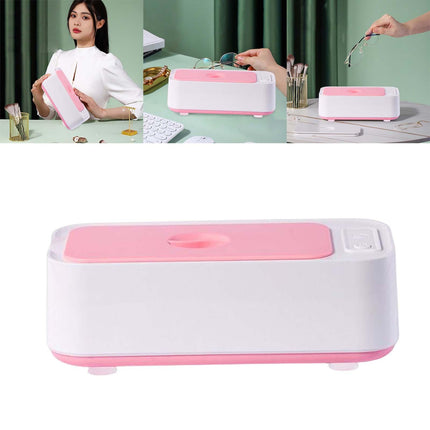 Crofta Ultrasonic Cleaner Low Noise Household 400ml for Jewelry Earrings Dentures