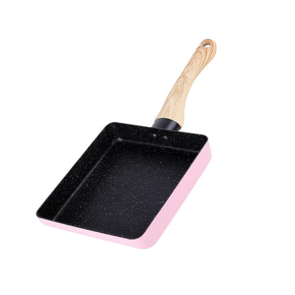 Crofta Small Japanese Omelette Pan 5" x 7" Nonstick for Omelets Fried Breadfish