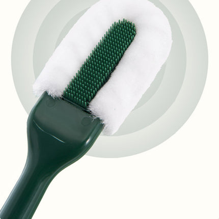 Crofta Brush Cleaner Reusable Durable with Comfort Grip for Household Water Glass Green