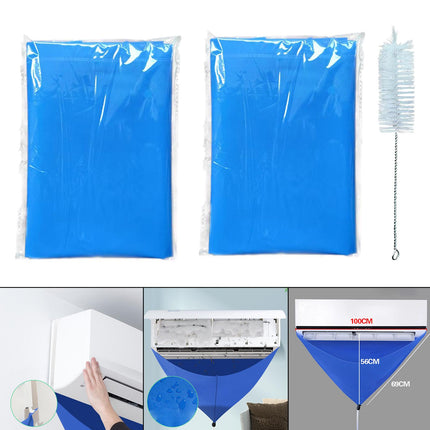 Crofta Air Conditioner Washing Bag Dust Proof for Wall Mounted Air Conditioners