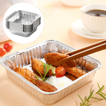 Crofta Baking Fryer Tin Box Accessories for Air Fryer for Grill Trays