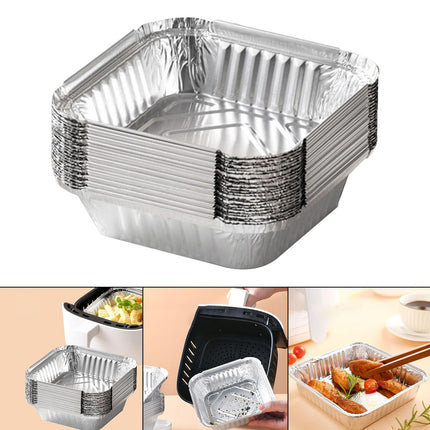 Crofta Baking Fryer Tin Box Accessories for Air Fryer for Grill Trays