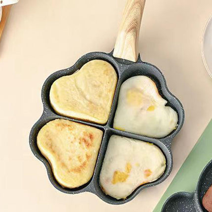 Crofta Pancake Pan Household for Induction Cooker Breakfast Gas Stove Heart