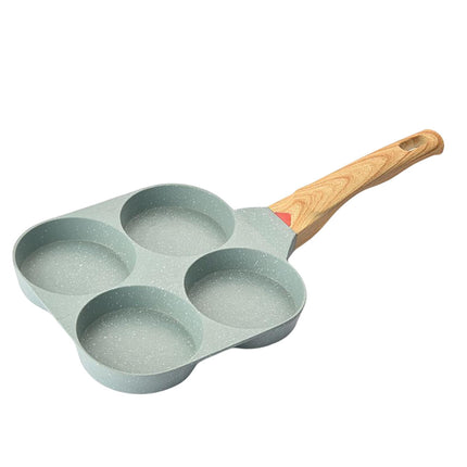 Crofta Breakfast Frying Pan Omelet Pan Egg Steak Pot for Frying Cooking  Green