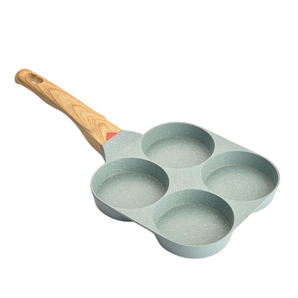 Crofta Breakfast Frying Pan Omelet Pan Egg Steak Pot for Frying Cooking  Green