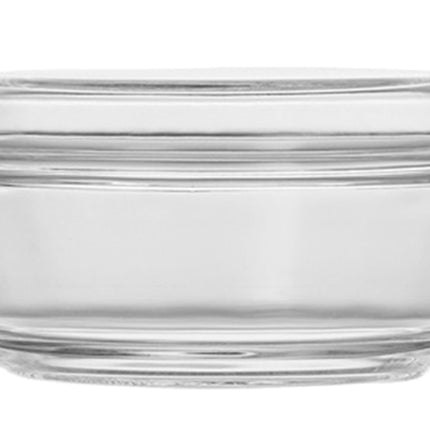 Crofta Glass Cereal Bowls Clear Mixing Bowl Morning Meal Bowl for Noodles Breakfast 500ml