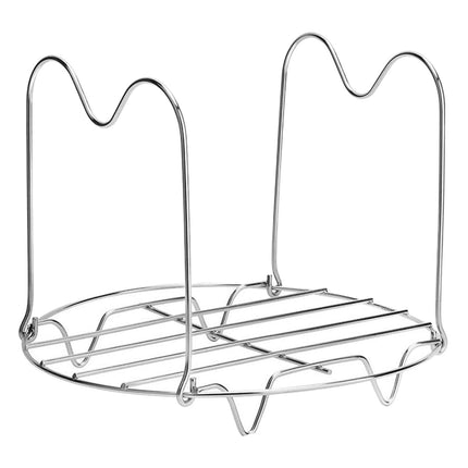 Crofta Steamer Rack Trivet French Fries Rack Oven Cooling Shelf Fryer Parts 19.5cm 201