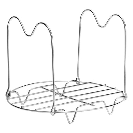 Crofta Steamer Rack Trivet French Fries Rack Oven Cooling Shelf Fryer Parts 19.5cm 201