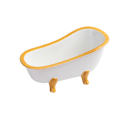 Crofta Fruit Bowl Food Bowls Snack Container Sauce Cup Nordic for Family Home Decor Yellow