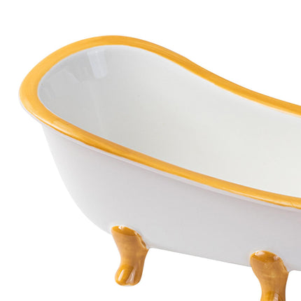 Crofta Fruit Bowl Food Bowls Snack Container Sauce Cup Nordic for Family Home Decor Yellow