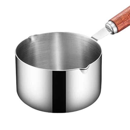 Crofta Stainless Steel Small Saucepan Seasoning Bowl for Heating Milk Camping 80ml