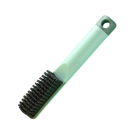 Crofta Long Handle Shoe Cleaning Brush Soft Bristles Washing Brush for Home Travel Green