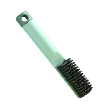 Crofta Long Handle Shoe Cleaning Brush Soft Bristles Washing Brush for Home Travel Green