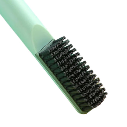 Crofta Long Handle Shoe Cleaning Brush Soft Bristles Washing Brush for Home Travel Green