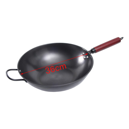 Crofta Stir Fry Pans Skillet Non Coating Pots and Pans Frying Pan for All Stoves 36cm