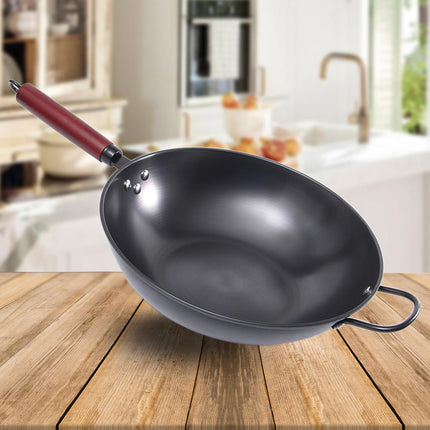 Crofta Stir Fry Pans Skillet Non Coating Pots and Pans Frying Pan for All Stoves 36cm