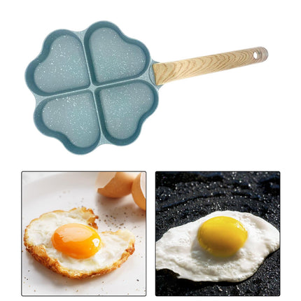 Crofta Egg Pan Omelette Pan Heat Resistant Handle Kitchen Cooking Tool for Cooking style A