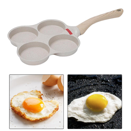 Crofta Egg Pan Omelette Pan Heat Resistant Handle Kitchen Cooking Tool for Cooking style B