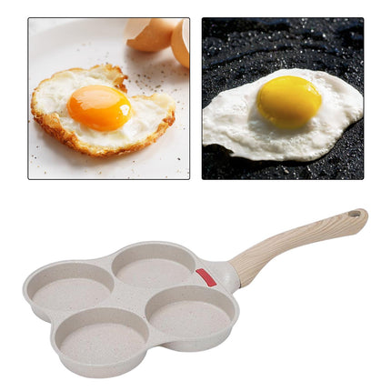 Crofta Egg Pan Omelette Pan Heat Resistant Handle Kitchen Cooking Tool for Cooking style B