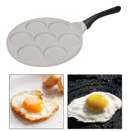 Crofta Egg Pan Omelette Pan Heat Resistant Handle Kitchen Cooking Tool for Cooking style C