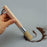 Crofta Wood Dusting Espresso Brush Professional Coffee Brush for Bean Cleaning Tool Wood