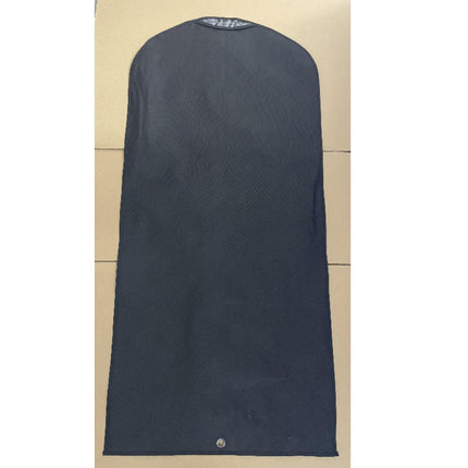 Crofta Hanging Garment Bags Dress Bag Dustproof Bag Men Suits Cover for suits Shirts Black 110cm