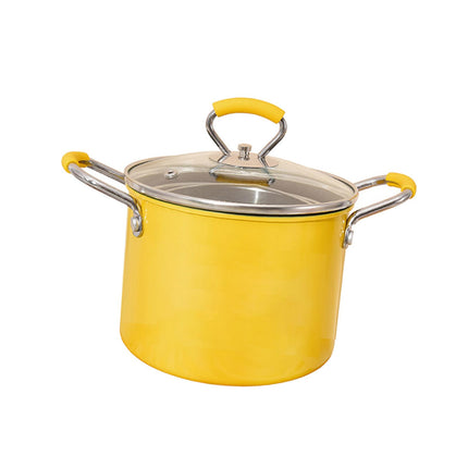 Crofta Stainless Steel Frying Pot Deep Frying Pot for Home Kitchen Fryer Fries Fish 2L