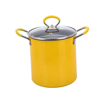 Crofta Stainless Steel Frying Pot Deep Frying Pot for Home Kitchen Fryer Fries Fish 3L