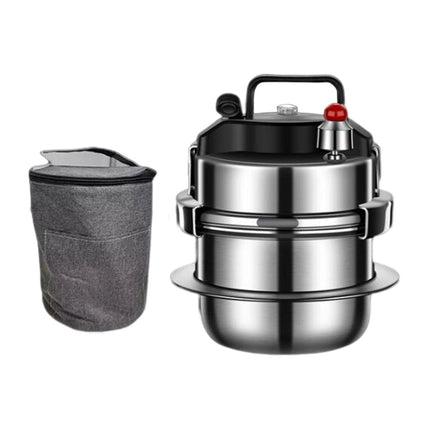 Crofta Mini Pressure Cooker Cookware Stewed Meat Pot for Household Kitchen Outdoor