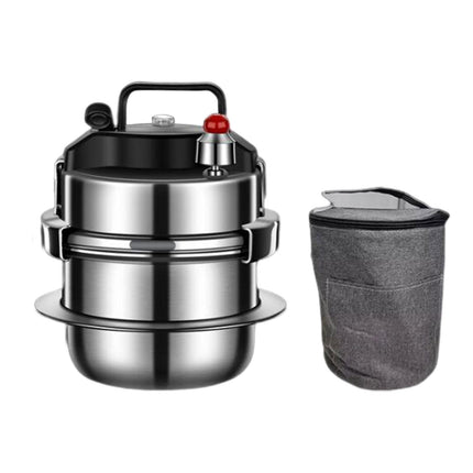 Crofta Mini Pressure Cooker Cookware Stewed Meat Pot for Household Kitchen Outdoor