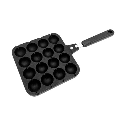 Crofta Takoyaki Octopus Ball Maker Takoyaki Maker Baking Pan for Kitchen Restaurant 16 Hole