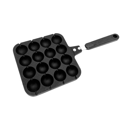 Crofta Takoyaki Octopus Ball Maker Takoyaki Maker Baking Pan for Kitchen Restaurant 16 Hole