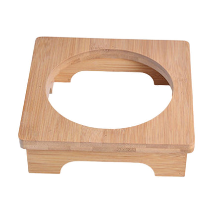 Crofta Bamboo Trivet Natural Bamboo Trivet Mat for Hot Dishes Hot Pot Bibimbap Food Pot holder