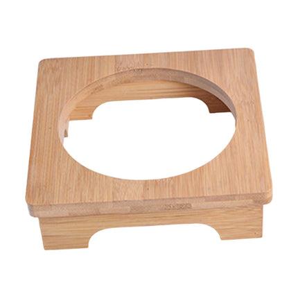 Crofta Bamboo Trivet Natural Bamboo Trivet Mat for Hot Dishes Hot Pot Bibimbap Food Pot holder