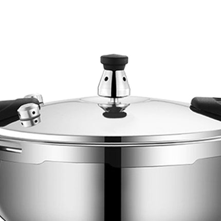 Crofta Pressure Cooker with Secure Knobs Utensils Rice Cooking Pot Commercial Home