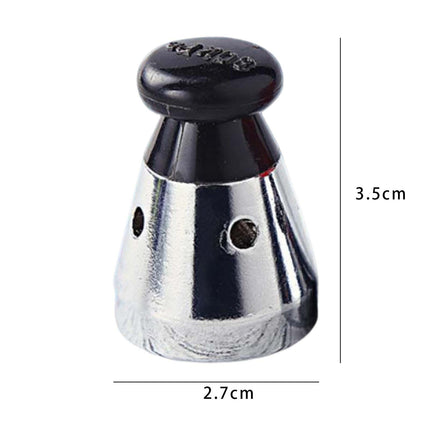 Crofta Pressure Cooker Jigger Pressure Pressure Cooker Accessories for Pot  black