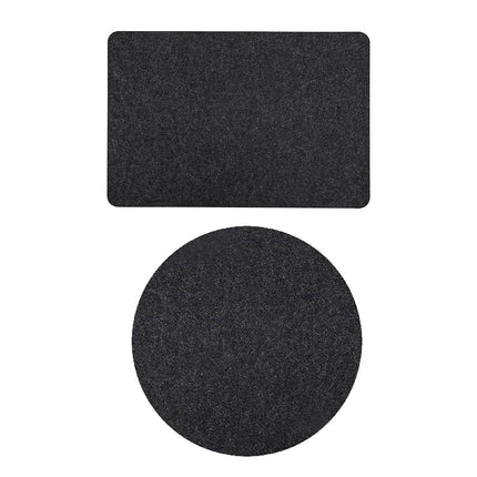 Crofta Heat Resistant Mat Washable Silicone Mats for Coffee Maker Air Fryer Blender Rectangle