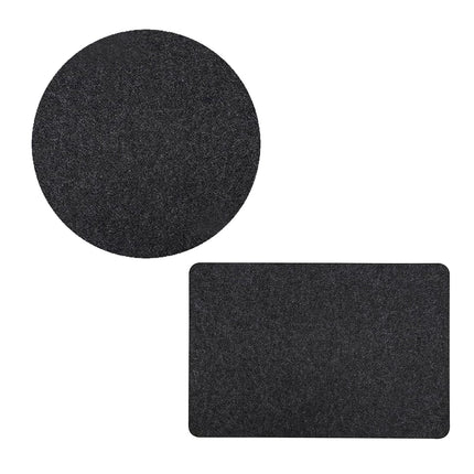 Crofta Heat Resistant Mat Washable Silicone Mats for Coffee Maker Air Fryer Blender Rectangle