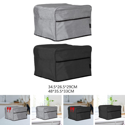 Crofta Small Appliance Dust Cover Air Fryer Appliance Cover for Air Fryer Appliance Small Gray