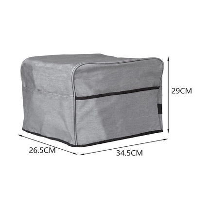 Crofta Small Appliance Dust Cover Air Fryer Appliance Cover for Air Fryer Appliance Small Gray