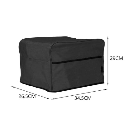 Crofta Small Appliance Dust Cover Air Fryer Appliance Cover for Air Fryer Appliance Small Black