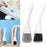 Crofta Window Track Cleaning Brush Handheld Groove Cleaning Brush for Home Gray