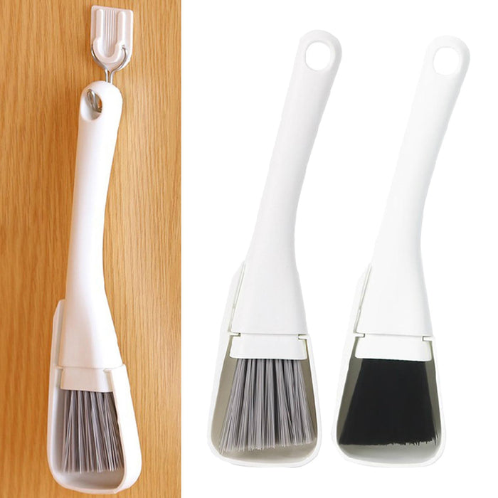 Crofta Window Track Cleaning Brush Handheld Groove Cleaning Brush for Home Gray