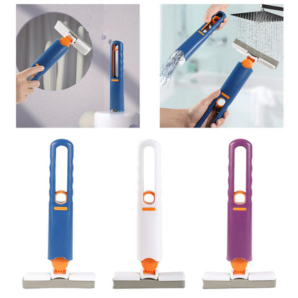 Mini Mop Lightweight Floor Cleaning Hand Free Mops for Home Kitchens Desktop blue