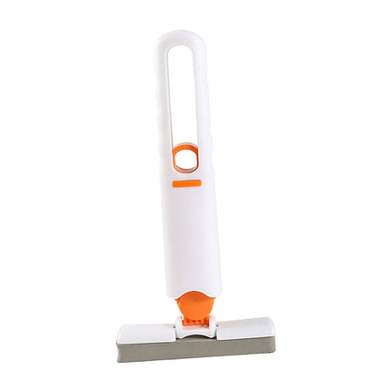 Mini Mop Lightweight Floor Cleaning Hand Free Mops for Home Kitchens Desktop white