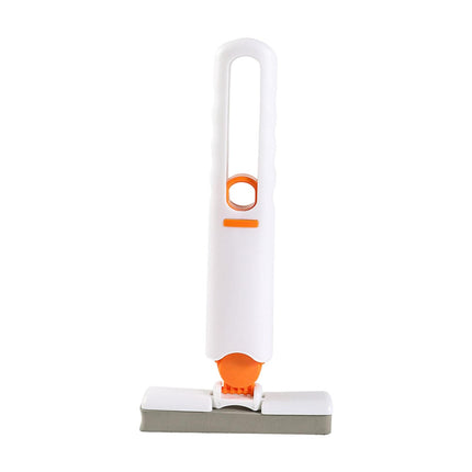 Mini Mop Lightweight Floor Cleaning Hand Free Mops for Home Kitchens Desktop white