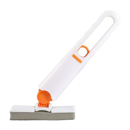 Mini Mop Lightweight Floor Cleaning Hand Free Mops for Home Kitchens Desktop white