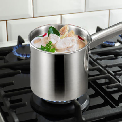 Deep Fryer Milk Pot Thick Cooking Pot for Backpacking Restaurant Dining Room Small