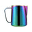 Steamed Milk Pitcher Steam Jug 600ml for Latte Art Cafetiere Cappuccino Colorful