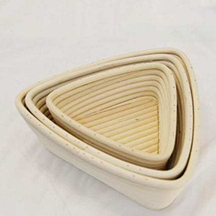 Rattan Bread Proofing Basket Wicker Baking Bowl for Kitchen Home Baking Shop 16cmx16cmx6cm